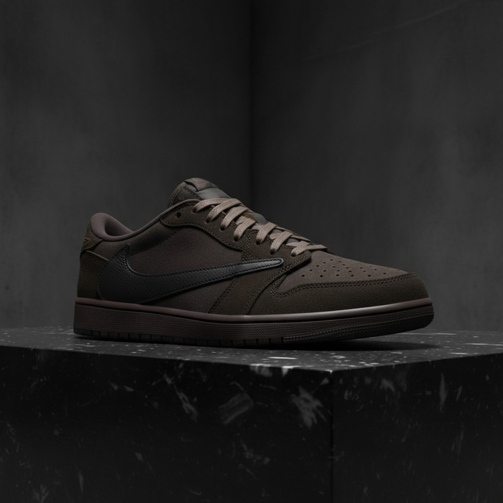 Air Jordan 1 Retro Low OG SP Travis Scott Velvet Brown
