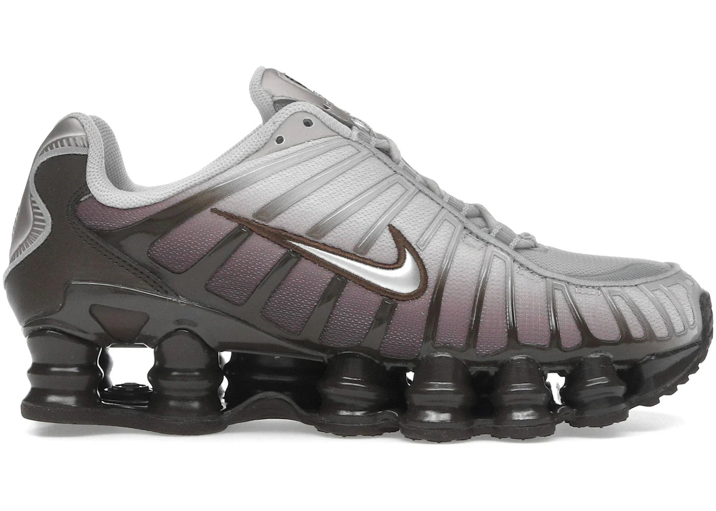 Nike Shox TL Baroque Brown Platinum Violet Metallic Silver