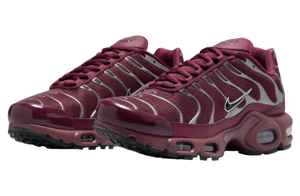 Nike Air Max Plus SE Night Maroon Metallic Silver