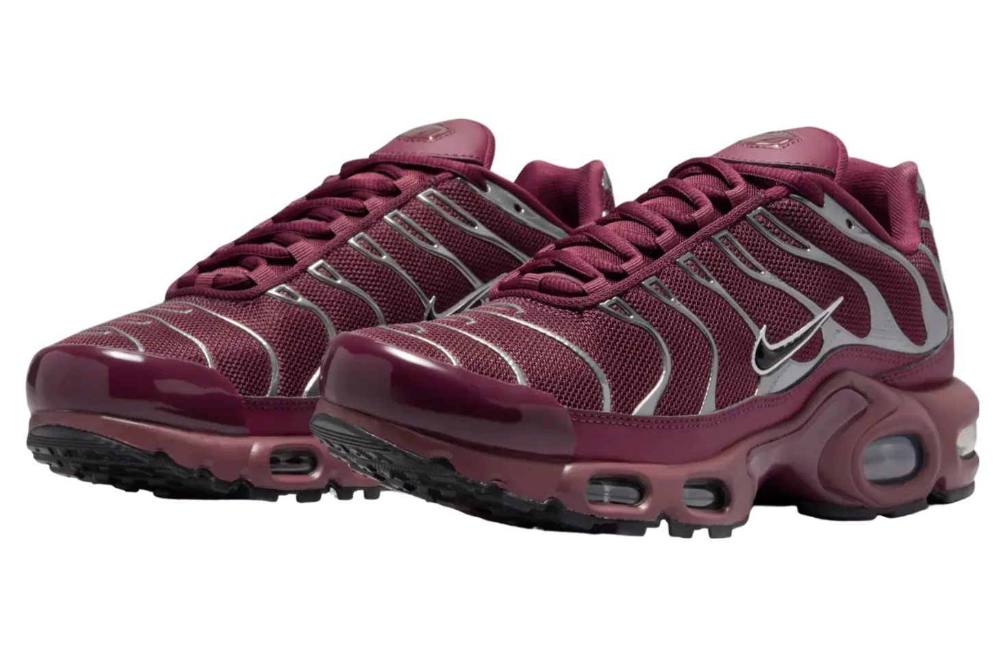 Nike Air Max Plus SE Night Maroon Metallic Silver