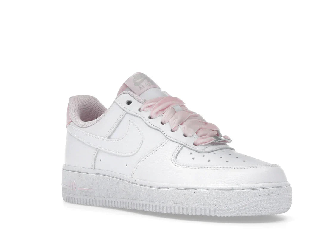 Nike Air Force 1 Low Vintage Pink Foam Velvet Laces