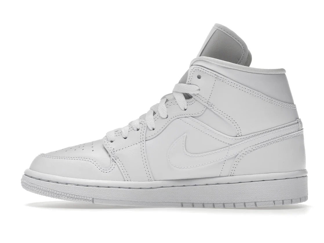 Air Jordan Mid Triple White
